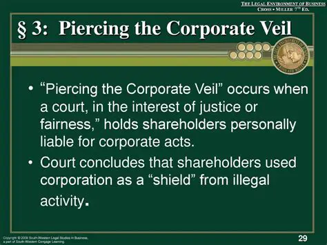 The Concept of Alter Ego and Piercing the Corporate Veil