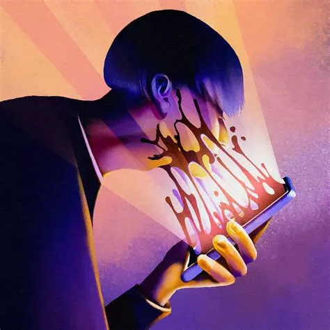 The Concept of Being Sucked into the Internet