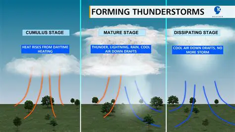 The Conditions Required for Thunderstorms to Form