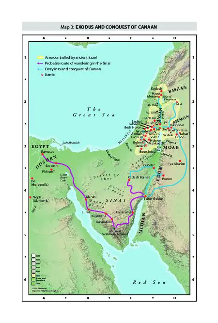 The Conquest of Canaan and the Early Israelites