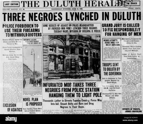 The Context of the Duluth Lynchings
