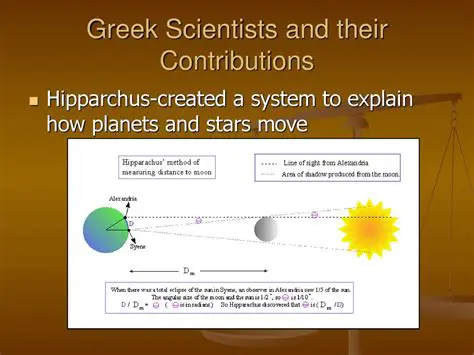 The Contributions of Ancient Greek Scientists