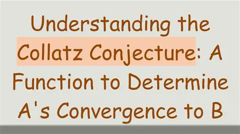 The Convergence Conjecture