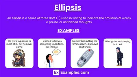 The Correct Usage of Ellipsis in the Example
