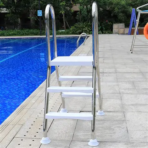 The Dangers of a Loose Step on the Pool Ladder
