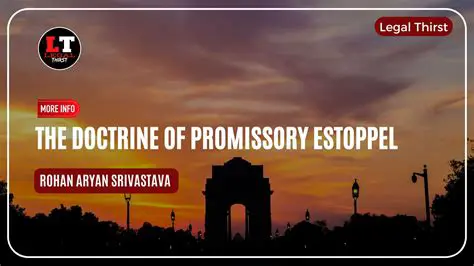 The Doctrine of Promissory Estoppel