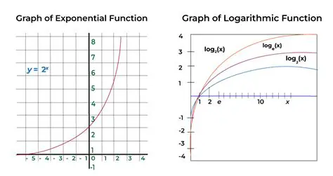 The Domain and Range of Logarithmic and Exponential Functions
