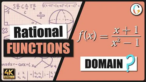 The Domain of the Rational Function