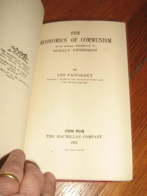 The Economics of Communism