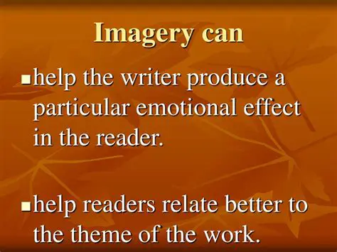 The Effect of Imagery on the Reader