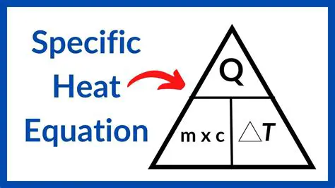 The Equation for Specific Heat