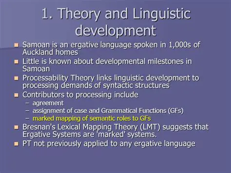 The Ergative Language Category