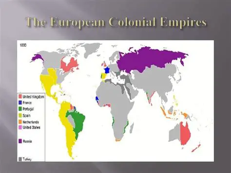 The European Empires of the 18th and 19th Centuries
