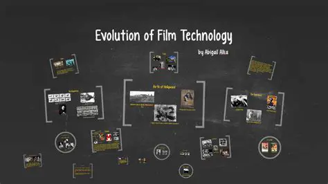 The Evolution of Film Technology
