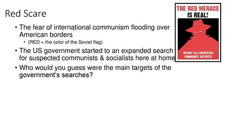 The Fear of International Communism