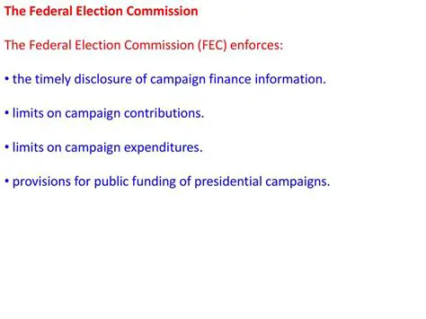 The Federal Election Commission