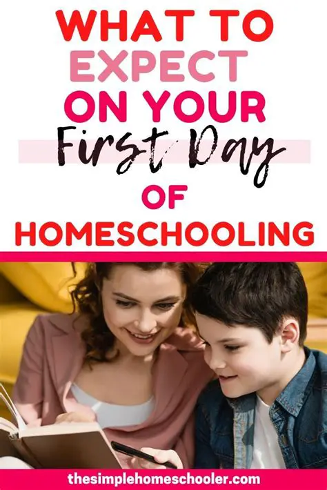 The First Day of Homeschooling
