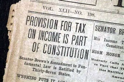 The First Federal Income Tax