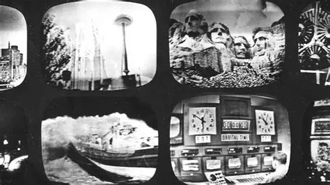 The first television transmission