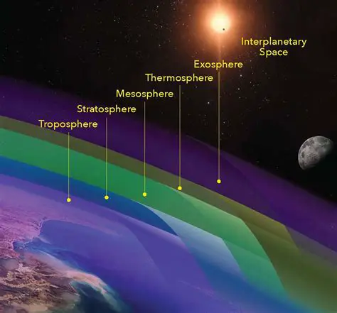 The Five Atmospheric Layers