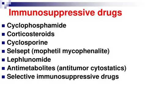The Five Most Common Medical Uses for Immunosuppressants