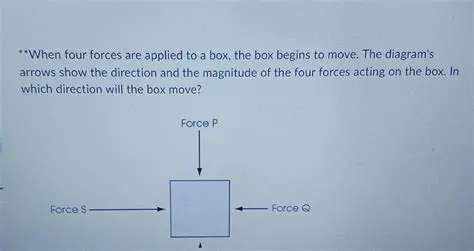 The Forces Acting on the Box