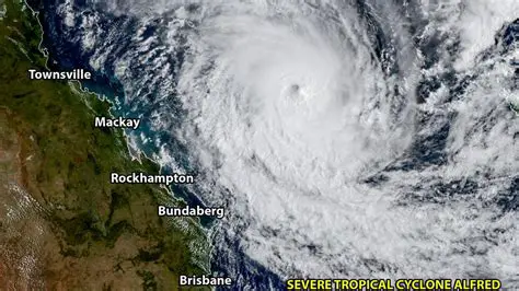 The Formation and Track of Ex Cyclone Alfred