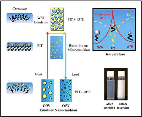 The formation of emulsions
