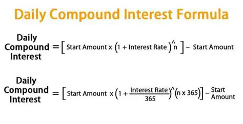 The Formula for Daily Compounding Interest