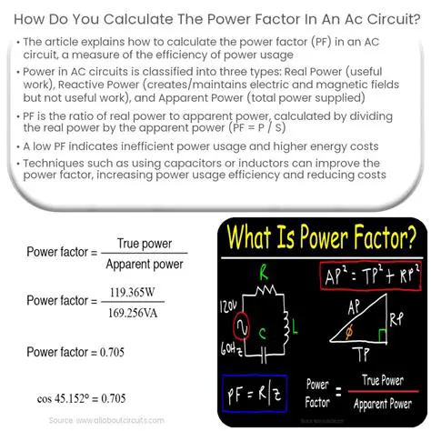 The Formula for Power Factor
