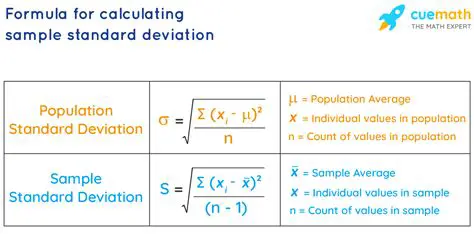 The Formula for Sample Standard Deviation