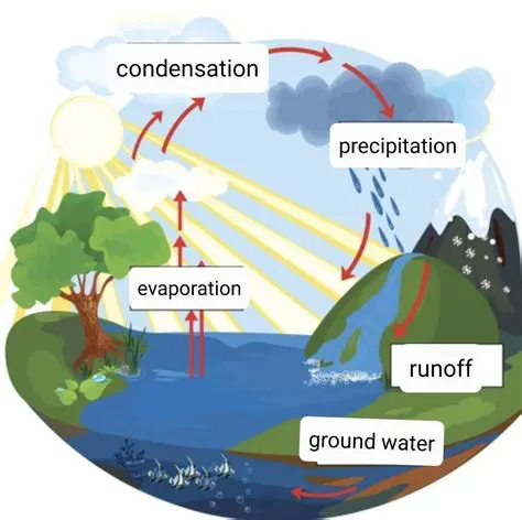 The Four Stages of the Water Cycle