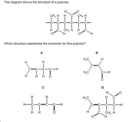The Given Polymer Structure