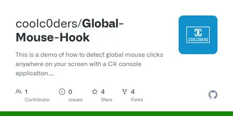 The global mouse hook is not installed