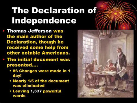 The Historical Context of the Declaration of Independence