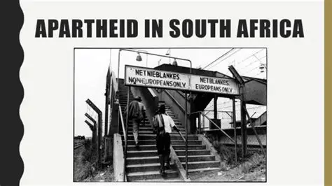 The History of Apartheid in South Africa