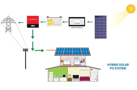 The Hybrid Solar Power Plant System