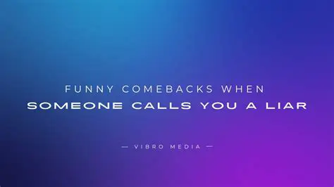 The Impact of Being Called a Liar