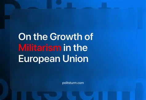 The Impact of Militarism on European Society