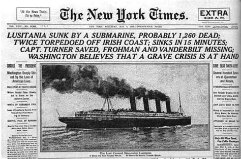 The Impact of the Lusitania Incident