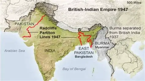 The Impact of the Radcliffe Line on the People of Pakistan and India
