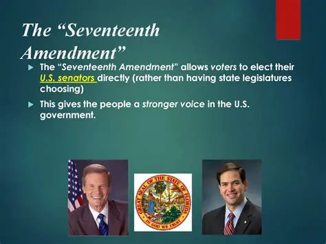 The Impact of the Seventeenth Amendment