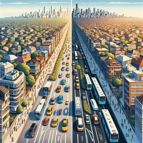 The Impact of Urban Sprawl on Public Transportation