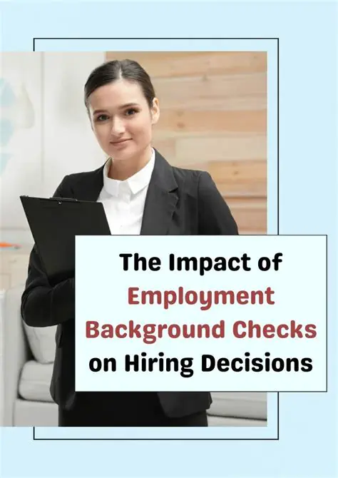 The Impact on Hiring Decisions