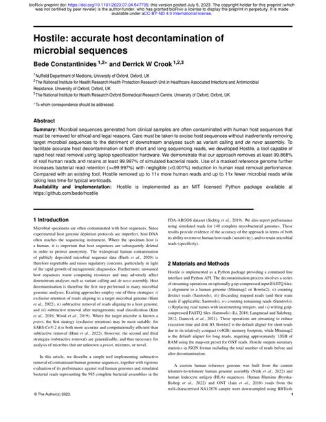 The Importance of Accurate Host Organism Information