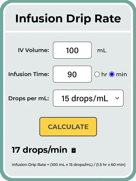 The Importance of Accurate Infusion Rates