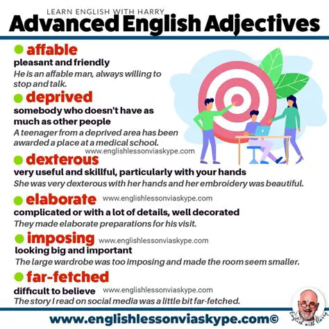The Importance of Adjectives in English
