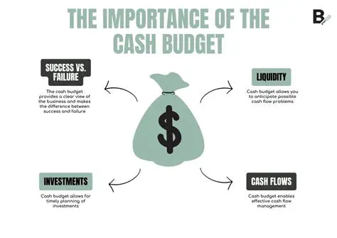 The Importance of Cash Budget Plan