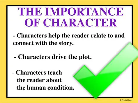 The Importance of Characters and Adjectives