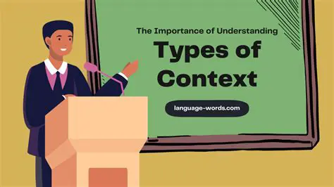 The Importance of Context in Understanding Tone